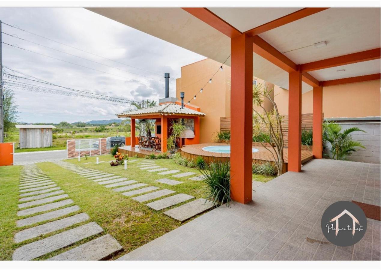 Casa Em Garopaba - Piscina - Forno Para Pizza - Ar Condicionado - 3 Quartos Zewnętrze zdjęcie