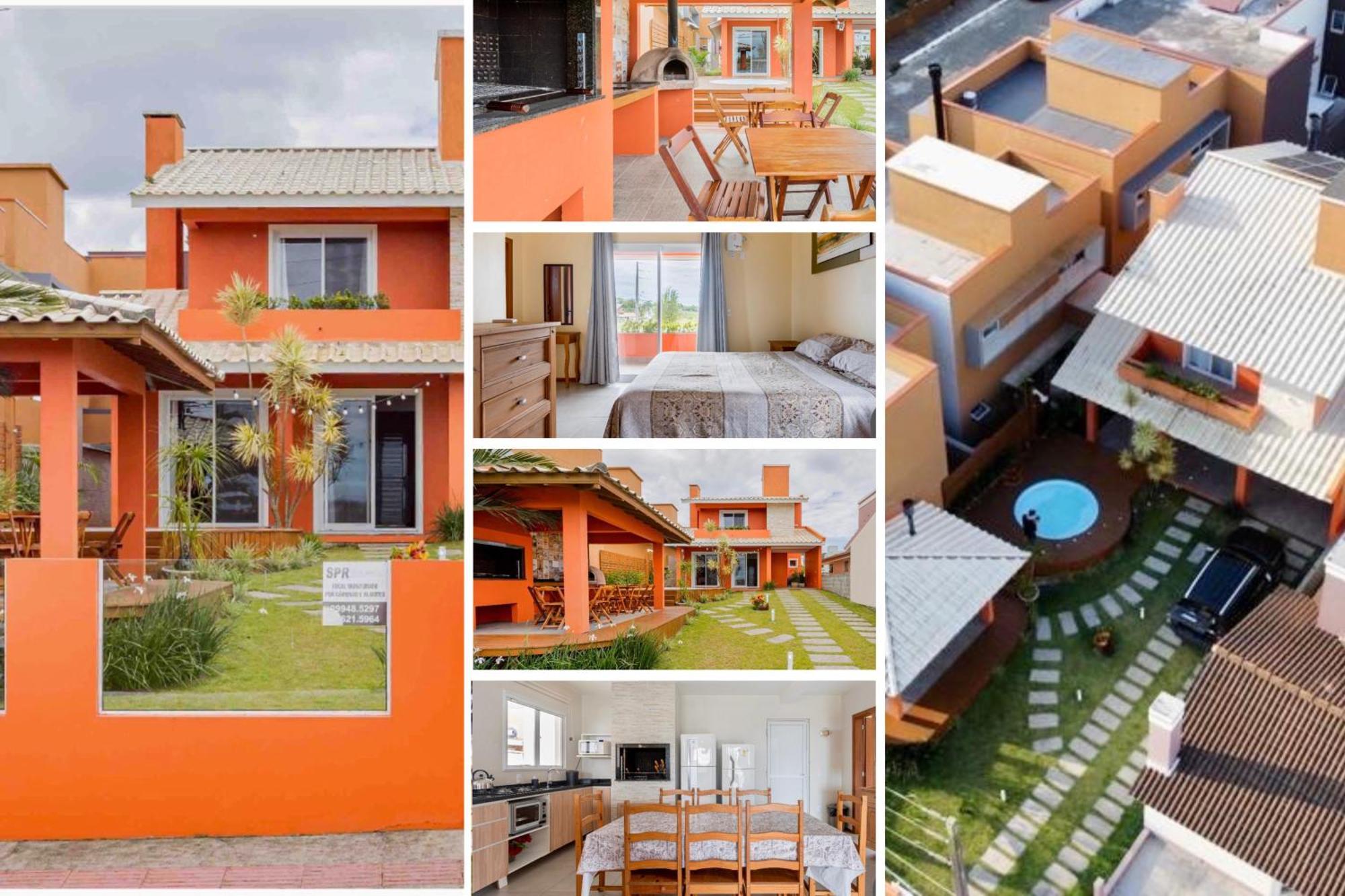 Casa Em Garopaba - Piscina - Forno Para Pizza - Ar Condicionado - 3 Quartos Zewnętrze zdjęcie